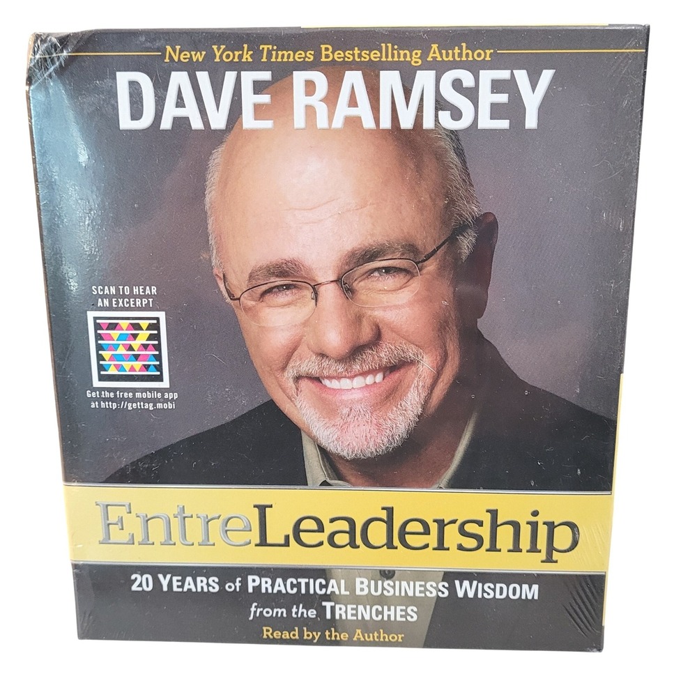 Dave Ramsey EntreLeadership Audio CD Business Leadership New Sealed Abridged